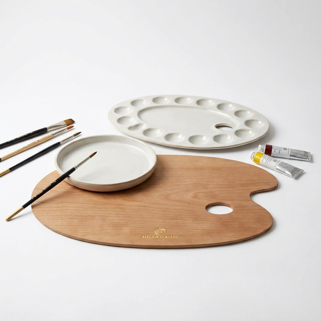 Palette and mixing set