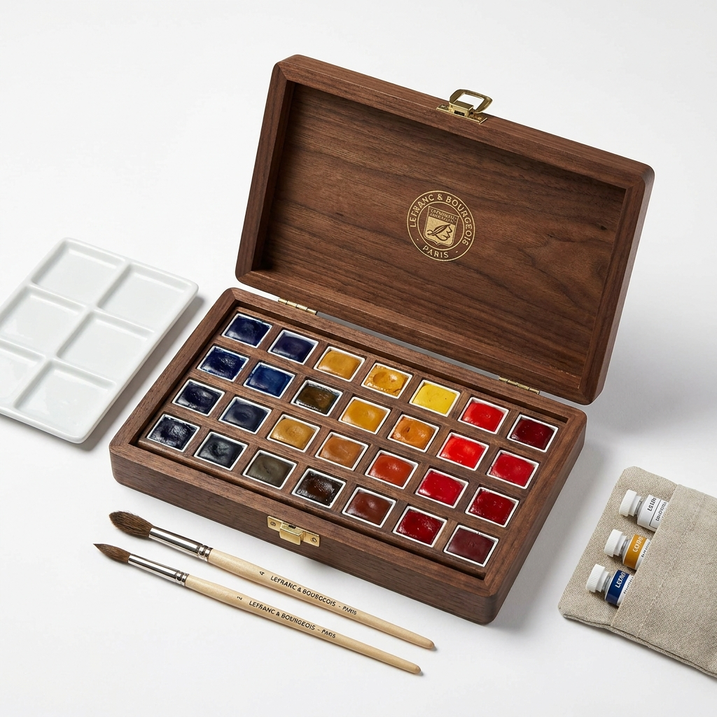 Premium watercolor paint set
